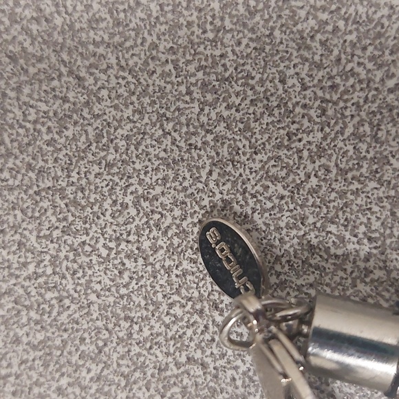 Chico's Multicolor Chunky Beaded Statement Bib DrapeNecklace - Picture 9 of 17